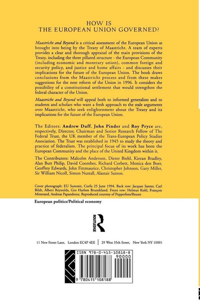 Produktbild: Maastricht and Beyond