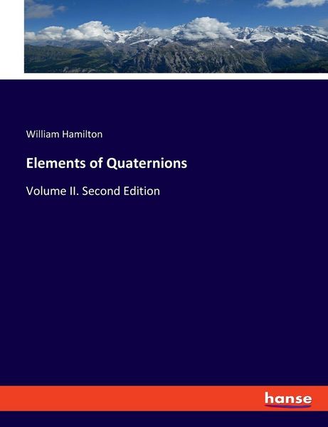 Produktbild: Elements of Quaternions