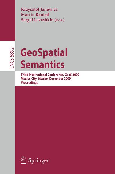 Produktbild: GeoSpatial Semantics
