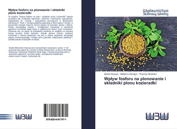 Produktbild: Wp&iquest;yw fosforu na plonowanie i sk&iquest;adniki plonu kozieradki
