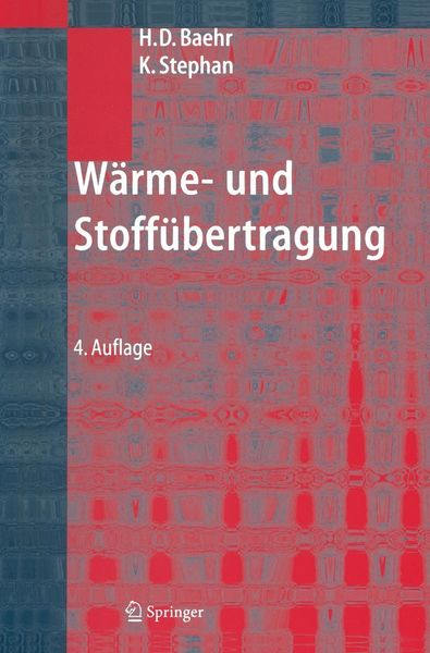 Produktbild: W&auml;rme- und Stoff&uuml;bertragung
