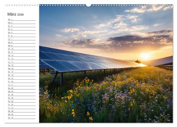 Produktbild: Gr&uuml;ne Zukunft (Wandkalender 2026 DIN A2 quer), CALVENDO Monatskalender