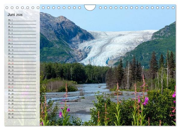 Produktbild: Alaska - Weites Land (Wandkalender 2026 DIN A4 quer), CALVENDO Monatskalender