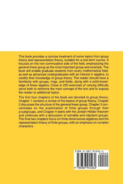 Produktbild: Groups and Representations