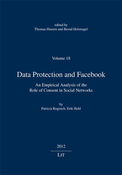 Produktbild: Data Protection and Facebook