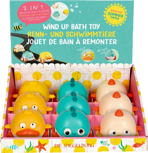 Produktbild: Renn- u. Schwimmtier - Spiegelburg Sommerkinder, sort.