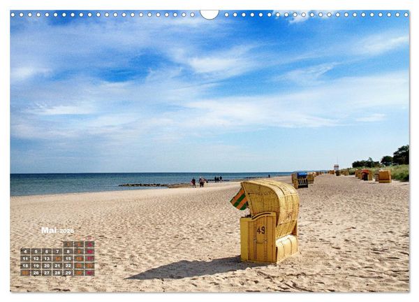 Produktbild: L&uuml;becker Bucht Strand - Sport - Flair (Wandkalender 2026 DIN A3 quer), CALVENDO Monatskalender