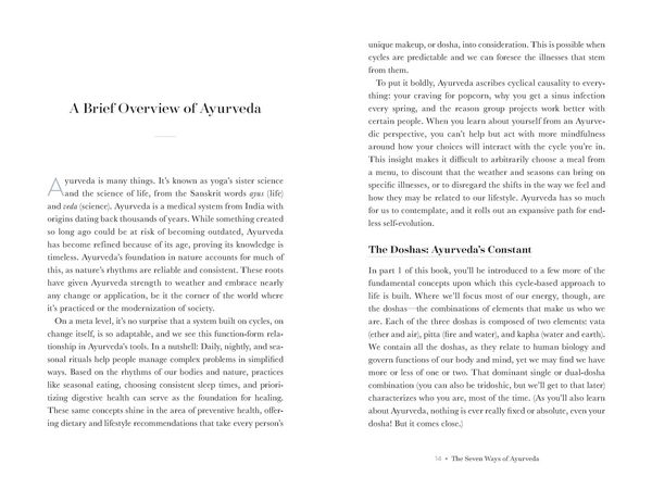 Produktbild: The Seven Ways of Ayurveda