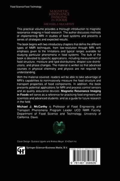Produktbild: Magnetic Resonance Imaging In Foods