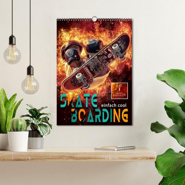 Produktbild: Skateboarding - einfach cool (Wandkalender 2026 DIN A3 hoch), CALVENDO Monatskalender