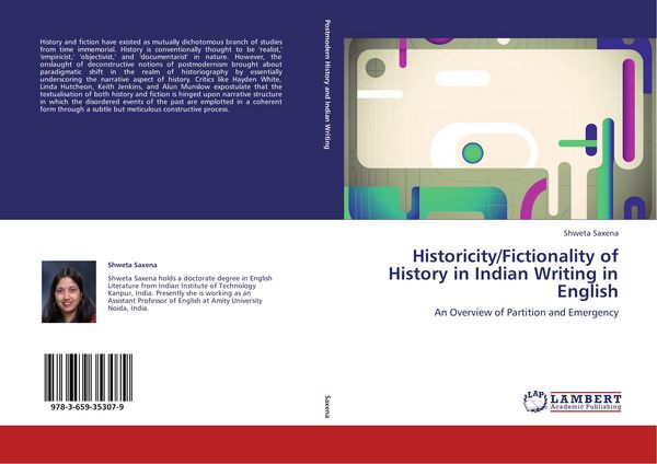 Produktbild: Historicity/Fictionality of History in Indian Writing in English