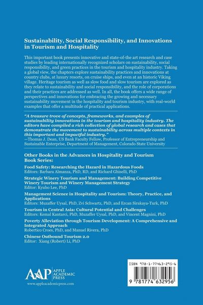 Produktbild: Sustainability, Social Responsibility, and Innovations in the Hospitality Industry