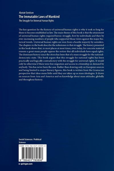 Produktbild: The Immutable Laws of Mankind