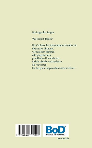 Produktbild: Also fragen wir den Schneemann