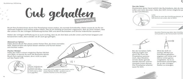 Produktbild: Lettering &ndash; Moderne Kalligrafie