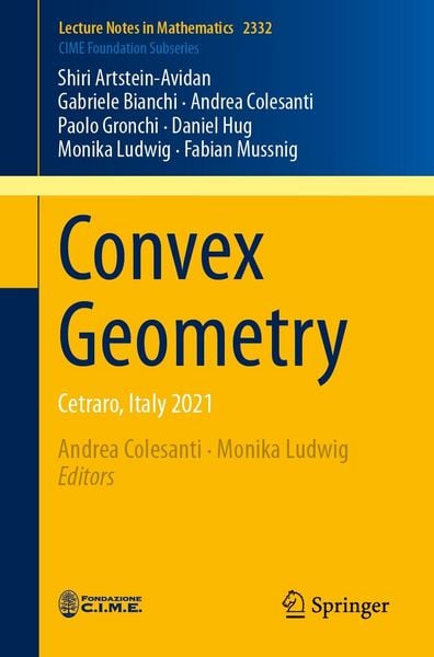 Produktbild: Convex Geometry