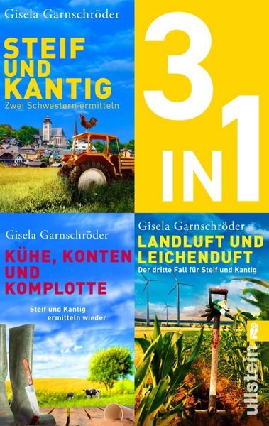 Produktbild: Steif und Kantig ermitteln - Die ersten drei B&auml;nde der beliebten Cosy-Crime-Reihe