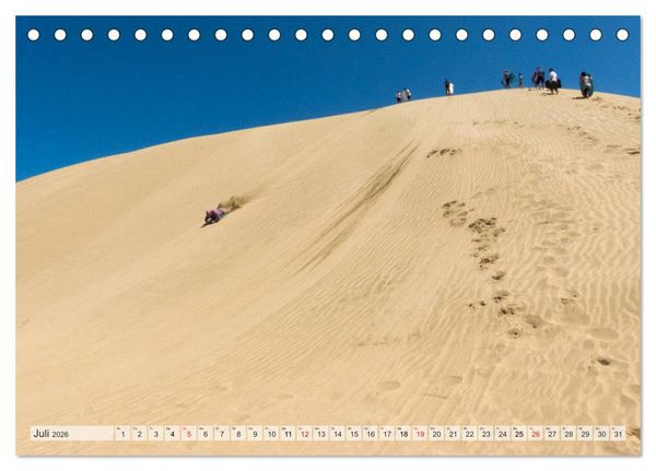 Produktbild: Neuseeland - Wandelnde Landschaften (Tischkalender 2026 DIN A5 quer), CALVENDO Monatskalender