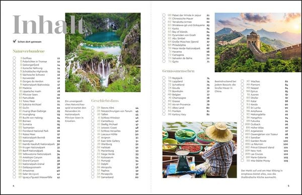 Produktbild: KUNTH Bucketlist f&uuml;r Globetrotter