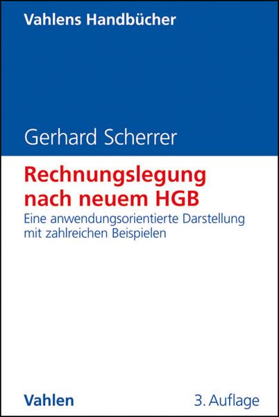 Produktbild: Rechnungslegung nach neuem HGB