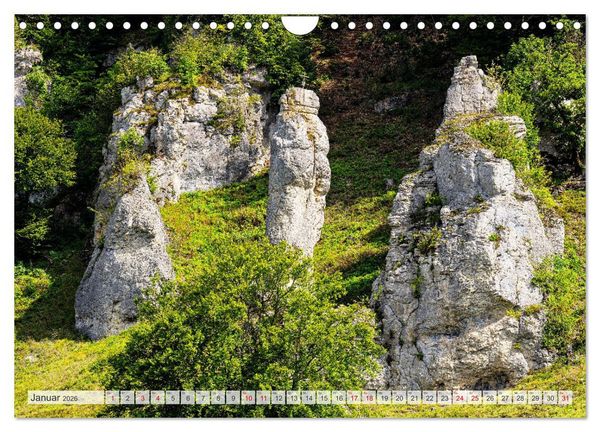 Produktbild: Unterwegs im Gro&szlig;en Lautertal (Wandkalender 2026 DIN A4 quer), CALVENDO Monatskalender