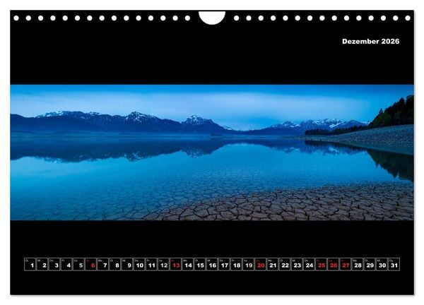Produktbild: Weitblicke - Panoramen (Wandkalender 2026 DIN A4 quer), CALVENDO Monatskalender