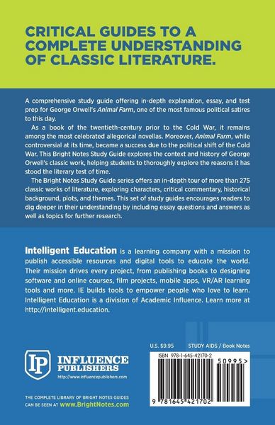Produktbild: Study Guide to Animal Farm by George Orwell