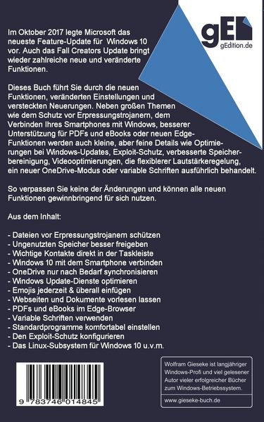 Produktbild: Windows 10 Update - Herbst 2017
