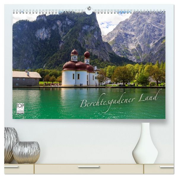 Produktbild: Berchtesgadener Land (hochwertiger Premium Wandkalender 2026 DIN A2 quer), Kunstdruck in Hochglanz