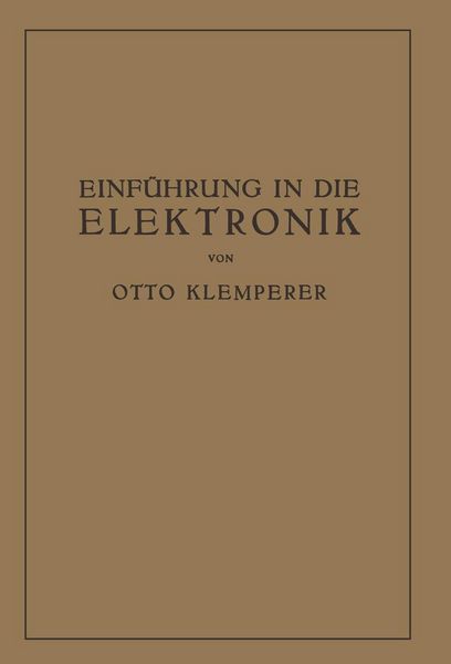 Produktbild: Einf&uuml;hrung in die Elektronik