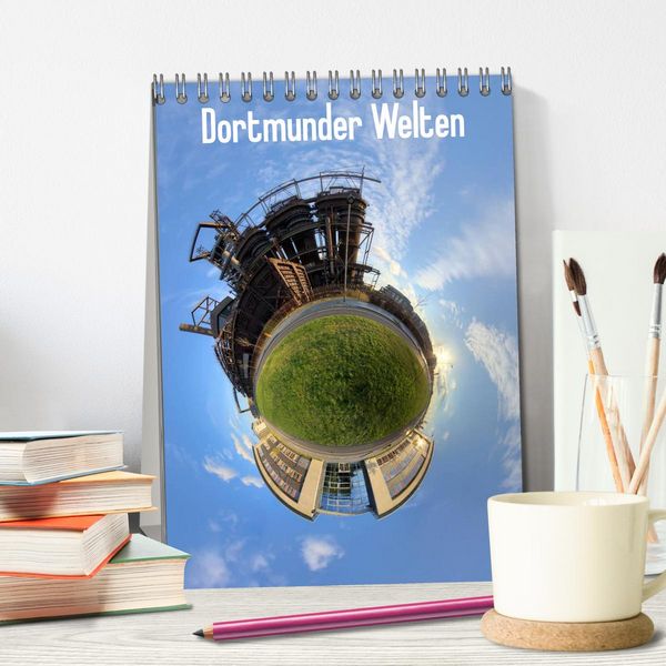 Produktbild: Dortmunder Welten (Tischkalender 2026 DIN A5 hoch), CALVENDO Monatskalender