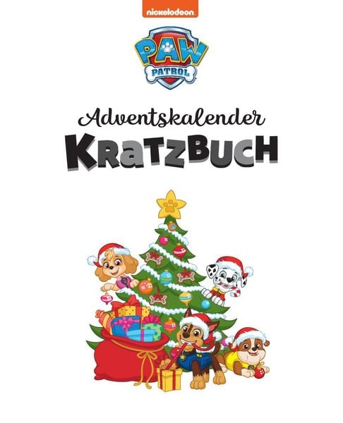 Produktbild: PAW Patrol Adventskalender Kratzbuch