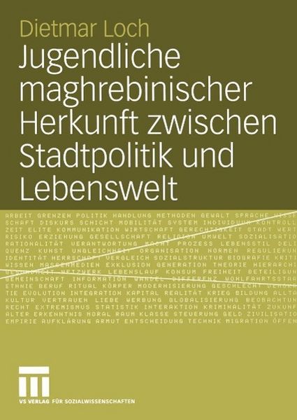 Produktbild: Jugendliche maghrebinischer Herkunft zwischen Stadtpolitik und Lebenswelt