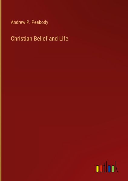 Produktbild: Christian Belief and Life