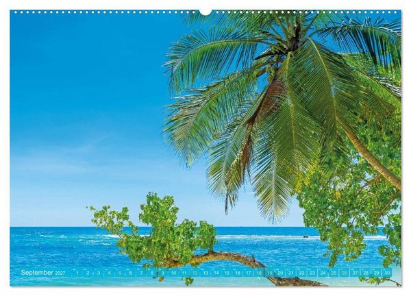 Produktbild: Die Malediven: Fluchtpunkt Sehnsucht (Wandkalender 2027 DIN A2 quer), CALVENDO Monatskalender