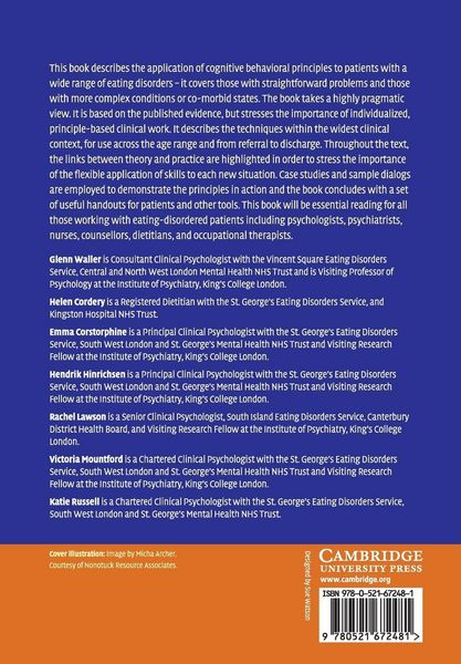 Produktbild: Cognitive Behavioral Therapy for Eating Disorders
