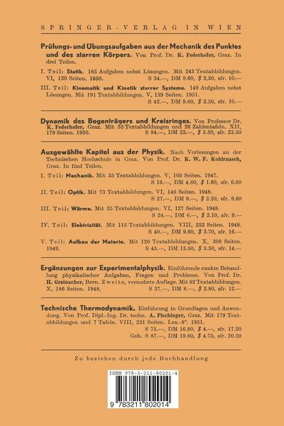Produktbild: Pr&uuml;fungs- und &Uuml;bungsaufgaben aus der Mechanik des Punktes und des starren K&ouml;rpers