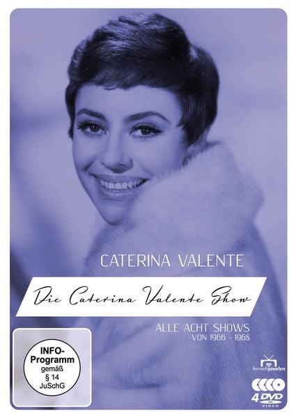 Die Caterina Valente Show - Alle acht ZDF-/AVRO-Shows von 1966-1968 (Fernsehjuwelen) (4 DVDs)