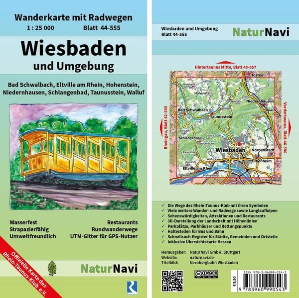 Produktbild: Wiesbaden und Umgebung 1 : 25 000