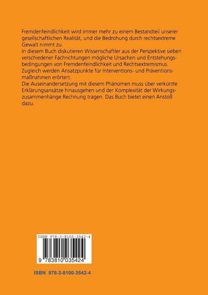 Produktbild: Fremdenfeindlichkeit und Rechtsextremismus