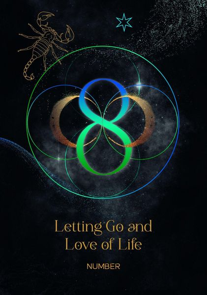 Produktbild: Cosmic Numbers - 42 numerology cards with booklet GB (English)
