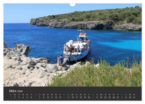 Produktbild: Menorcas unber&uuml;hrte Natur (Wandkalender 2026 DIN A3 quer), CALVENDO Monatskalender
