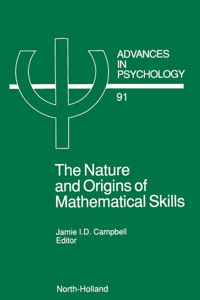 Produktbild: The Nature and Origin of Mathematical Skills