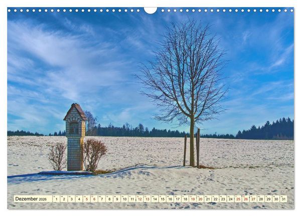 Produktbild: Die Stauden - Malerische Landschaft zwischen Wertach und Mindel (Wandkalender 2026 DIN A3 quer), CALVENDO Monatskalender
