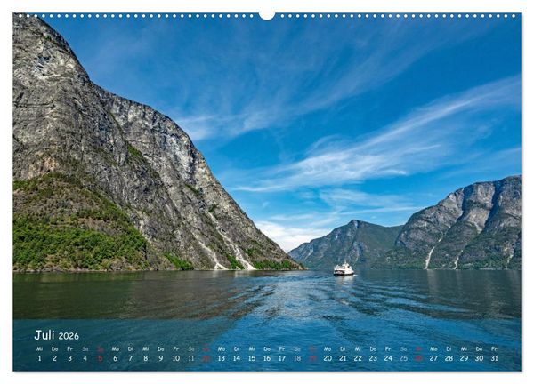 Produktbild: Skandinavien - Fjorde, Sch&auml;ren und Meer... (Wandkalender 2026 DIN A2 quer), CALVENDO Monatskalender