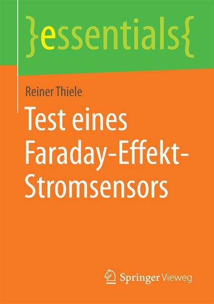 Produktbild: Test eines Faraday-Effekt-Stromsensors