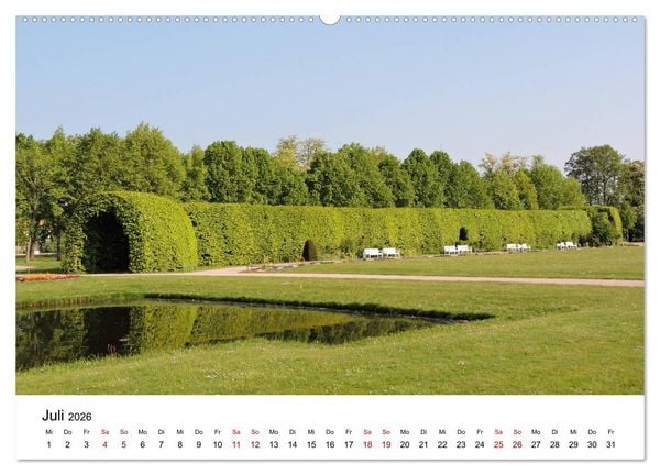 Produktbild: Schwerin - Landeshauptstadt von Mecklenburg-Vorpommern (hochwertiger Premium Wandkalender 2026 DIN A2 quer), Kunstdruck in Hochglanz