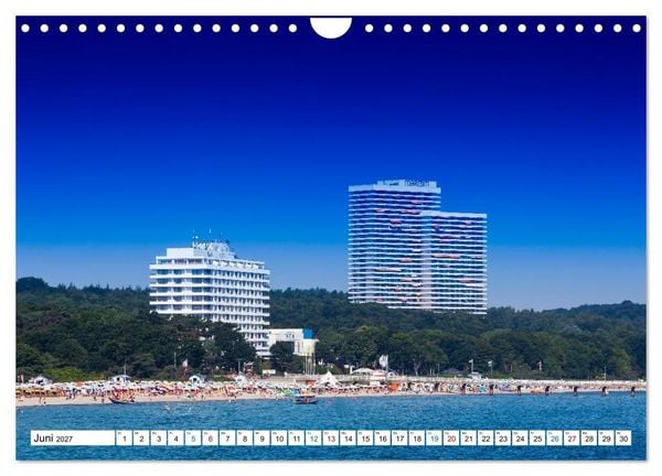 Produktbild: Die Ostseek&uuml;ste von Neustadt bis Travem&uuml;nde (Wandkalender 2027 DIN A4 quer), CALVENDO Monatskalender