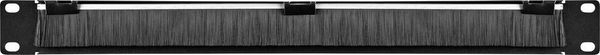 Produktbild: Renkforce RF-3429140 19 Zoll Netzwerkschrank-B&uuml;rstenleiste 1 HE Schwarz