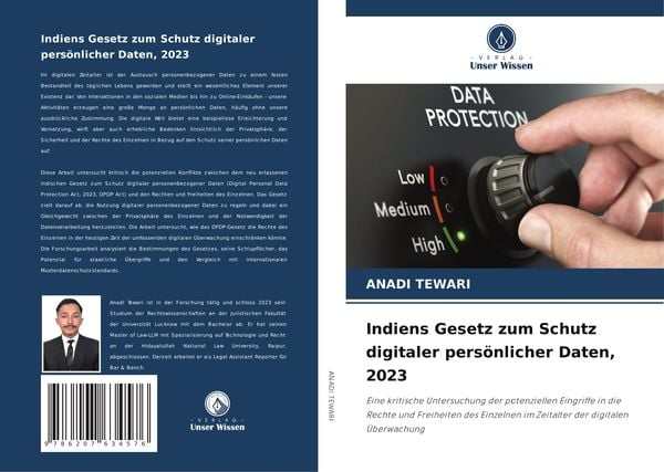 Produktbild: Indiens Gesetz zum Schutz digitaler pers&ouml;nlicher Daten, 2023